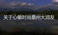 關于心敏時尚泰州大潤友服裝店的信息