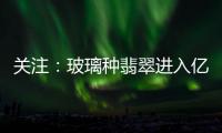 關注：玻璃種翡翠進入億元時代,市場研究
