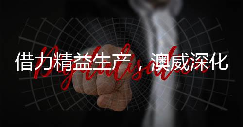 借力精益生產，澳威深化生產變革！