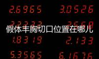 假體豐胸切口位置在哪兒