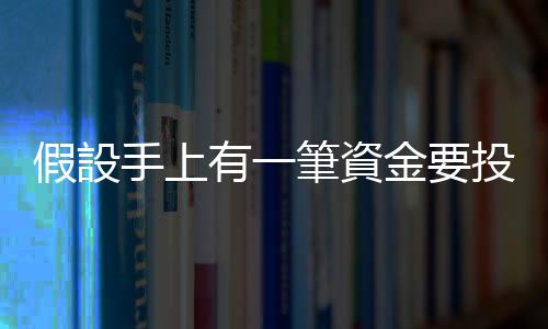 假設手上有一筆資金要投資0050，應該定期定額還是單筆投入？
