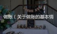 做賬（關于做賬的基本情況說明介紹）