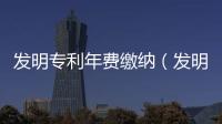 發明專利年費繳納（發明專利年費）