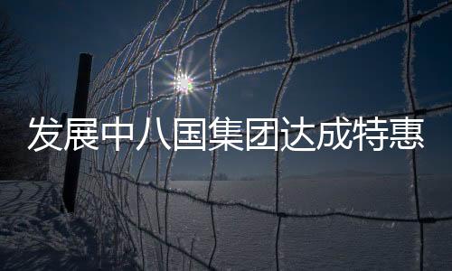 發(fā)展中八國集團(tuán)達(dá)成特惠貿(mào)易協(xié)定