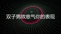 雙子男故意氣你的表現