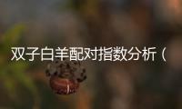 雙子白羊配對指數分析（雙子白羊）