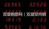 雙層鋼筋網(wǎng)（雙層雙向鋼筋網(wǎng)片）
