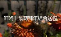 叮咚！最萌拜年組合送祝福啦