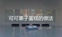 可可栗子蛋糕的做法
