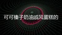 可可榛子奶油戚風蛋糕的做法