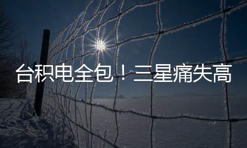 臺積電全包！三星痛失高通明年3納米訂單