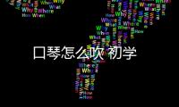 口琴怎么吹 初學
