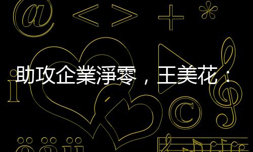助攻企業淨零，王美花：碳交所兼具交易公平認證專業