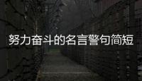 努力奮斗的名言警句簡(jiǎn)短（努力奮斗的名言警句）