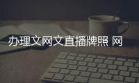 辦理文網文直播牌照 網絡直播公司注冊