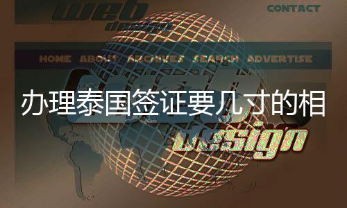 辦理泰國簽證要幾寸的相片（申請過程要幾天）