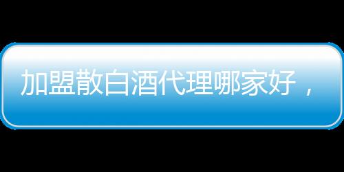 加盟散白酒代理哪家好，散白酒加盟哪個牌子好