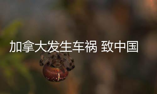 加拿大發生車禍 致中國留學生2死2傷 令人痛心！！