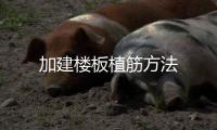 加建樓板植筋方法