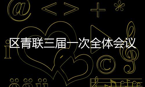 區青聯三屆一次全體會議暨“五四”青年節主題團日活動舉行