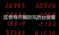 區(qū)領(lǐng)導(dǎo)開展防汛防臺督查
