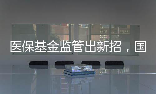 醫保基金監管出新招，國家醫療保障局“兩庫”來了！