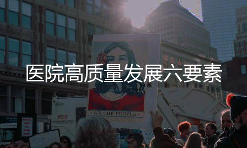 醫院高質量發展六要素