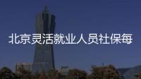 北京靈活就業人員社保每月交多少錢?