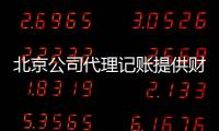 北京公司代理記賬提供財務服務
