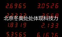 北京冬奧處處體現科技力量