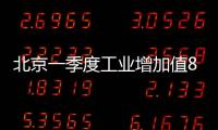 北京一季度工業(yè)增加值806億元 同比增長4.4%%