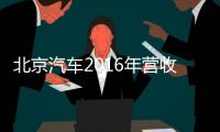 北京汽車2016年營收超千億元 利潤增9成