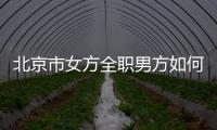 北京市女方全職男方如何參報生育險？