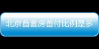 北京首套房首付比例是多少?最新新政