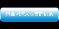 包含網球大滿貫的詞條