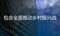包含全面推動鄉村振興戰略工作方案及措施的詞條
