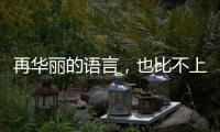 再華麗的語言，也比不上你的一個微笑
