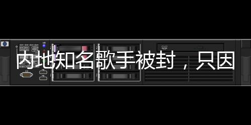 內地知名歌手被封，只因不恰當言論？