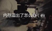 內(nèi)存溢出了怎么辦（excel內(nèi)存溢出）