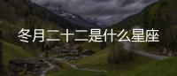 冬月二十二是什么星座