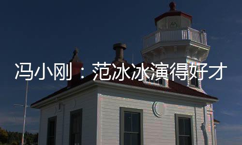 馮小剛：范冰冰演得好才能表現我的實力