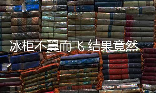 冰柜不翼而飛 結果竟然是這樣