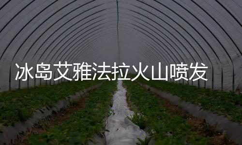 冰島艾雅法拉火山噴發(fā) 推動(dòng)千噸巨石顯威力