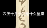 農歷十月十三是什么星座