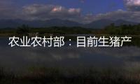 農業農村部：目前生豬產能處在綠色合理區域