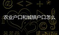 農業戶口和城鎮戶口怎么看（農業戶口）
