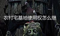 農(nóng)村宅基地使用權(quán)怎么繼承（農(nóng)村宅基地使用權(quán)繼承）