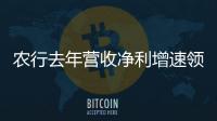 農行去年營收凈利增速領跑同業 強勁業績展現韌性