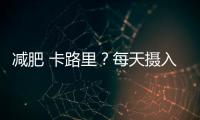 減肥 卡路里？每天攝入卡路里