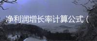 凈利潤增長率計算公式（凈利潤增長率計算公式）